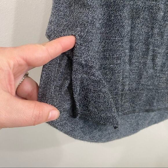 Madewell Southstar Wool Blend Sweater Gray XS Minimalist Cozy Layer - Picture 4 of 7
